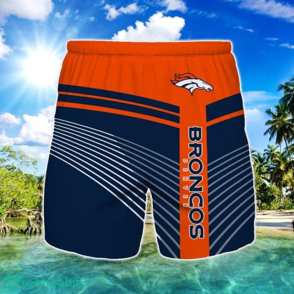 Denver Broncos Beach Short For Fans Summer Gift Product Photo 1
