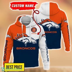 Denver Broncos NFL Personalized Name Sport Fans 3D Hoodie Unisex For men And Women Product Photo 1