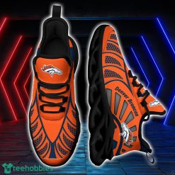 Denver Broncos NFLBlack And White Clunky Max Soul Shoes New Designs For Fans Product Photo 1