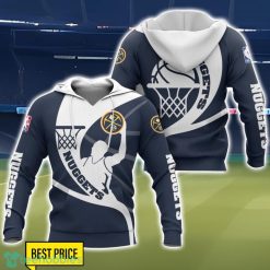 Denver Nuggets 3D Printing T-Shirt Hoodie Sweatshirt For Fans Product Photo 1