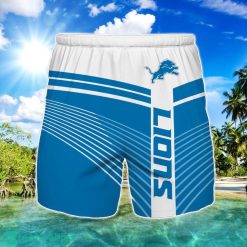 Detroit Lions Beach Short For Fans Summer Gift Product Photo 1