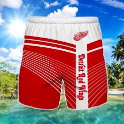 Detroit Red Wings Beach Short For Fans Summer Gift Product Photo 1