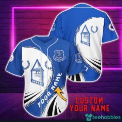 Everton F.C Personalized Name 3D Baseball Jersey Shirt For Fans Product Photo 1
