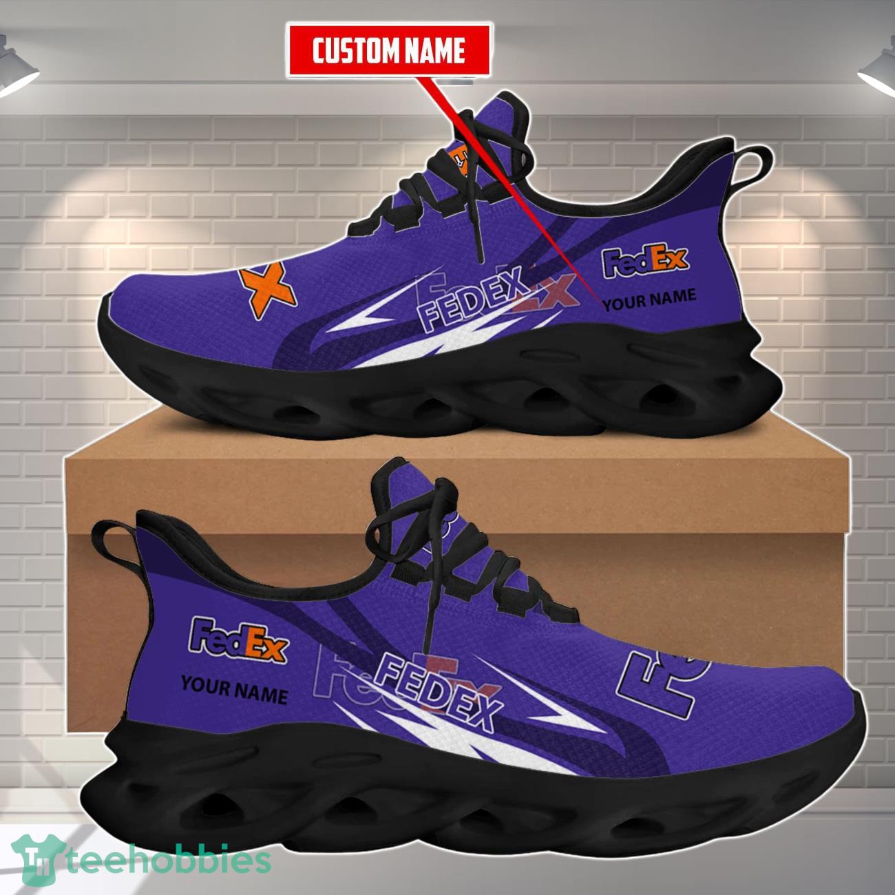 Fedex Max Soul Shoes Premium Edition Custom Name For Men Women Product Photo 1