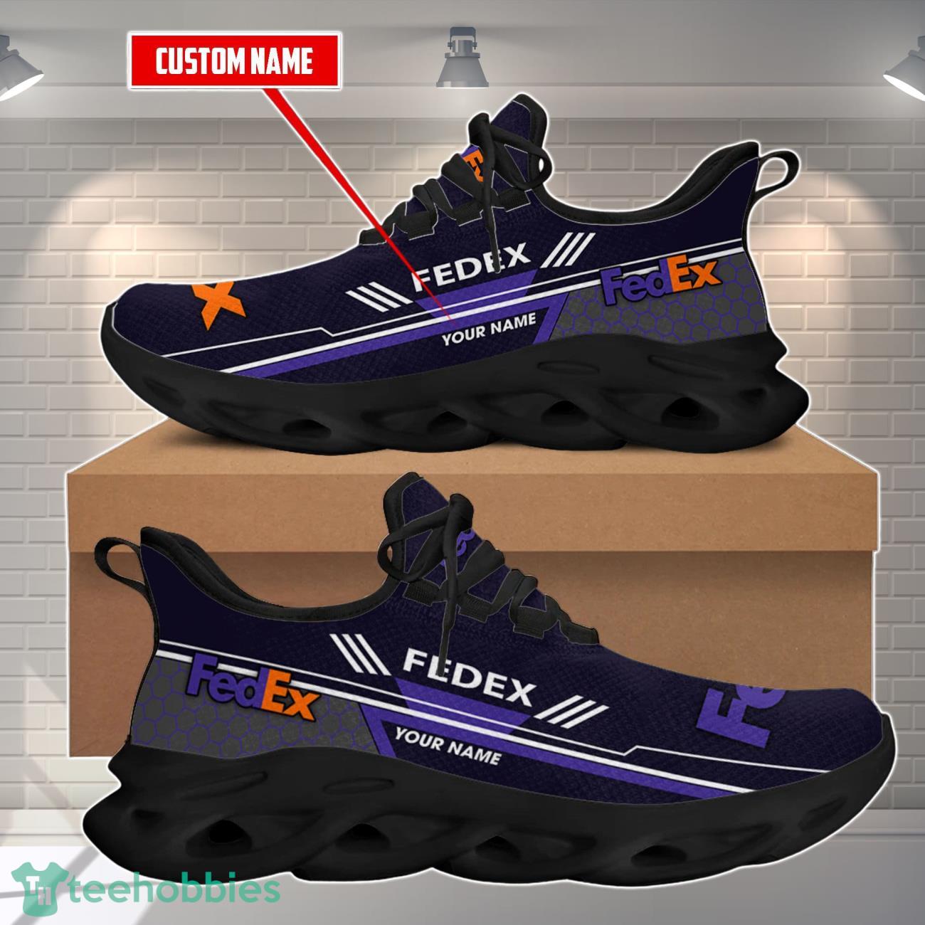 Fedex Max Soul Shoes Premium Edition Custom Name Gift For Men Women Product Photo 1