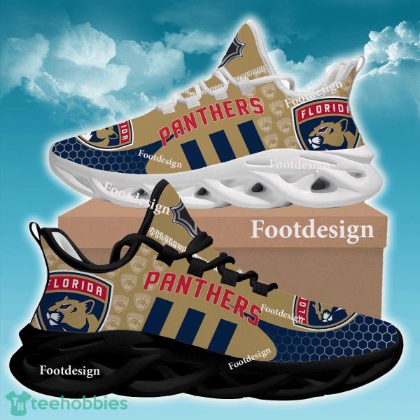 Florida Panthers Max Soul Shoes Panache Chunky Sneaker For Men And Women - Florida Panthers Max Soul Shoes Panache Chunky Sneaker For Men And Women