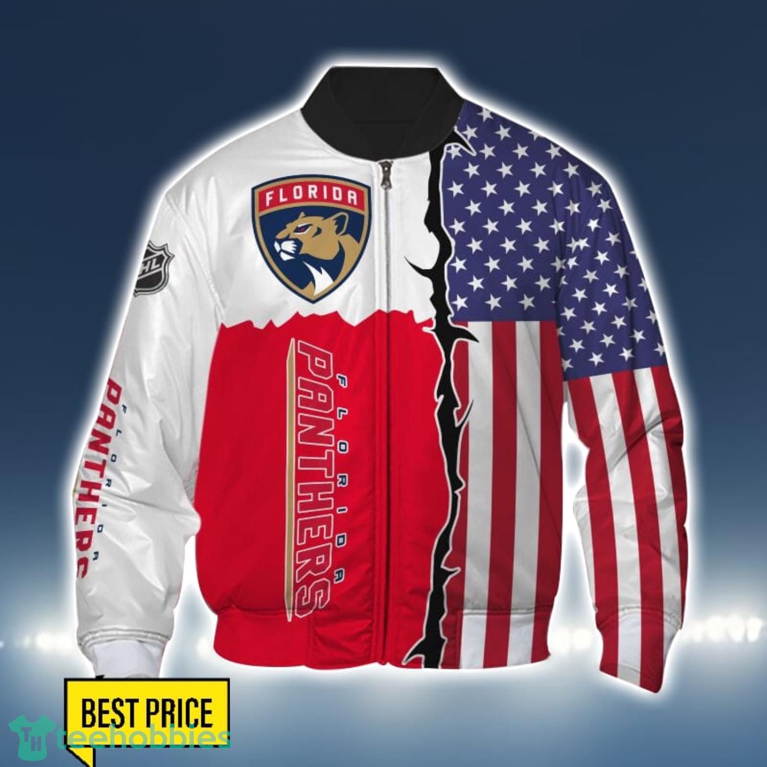 Florida Panthers US Flag 3D All Over Printed T-shirt Hoodie Sweatshirt Florida Panthers US Flag 3D All Over Printed T-shirt Hoodie Sweatshirt Product Photo 4
