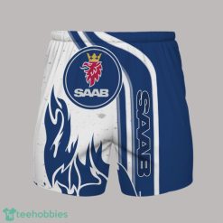 For Fan Saab Automobile Printing 3D Beach Shorts For Men Summer Gift Product Photo 1