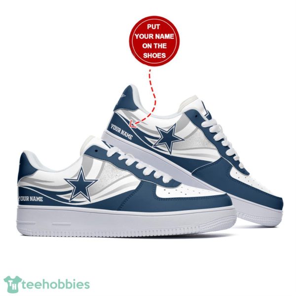For Fans Dallas Cowboys Personalized Air Force 1 Shoes Sport Sneakers Men Women Shoes Product Photo 1