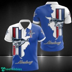 Ford Mustang Polo Shirt 3D All Over Printed Product Photo 1