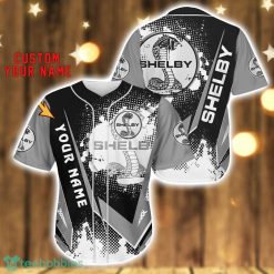 Ford Shelby Baseball Jersey Shirt 3D Printing Gift For Car Lover Custom Name Gift Product Photo 1