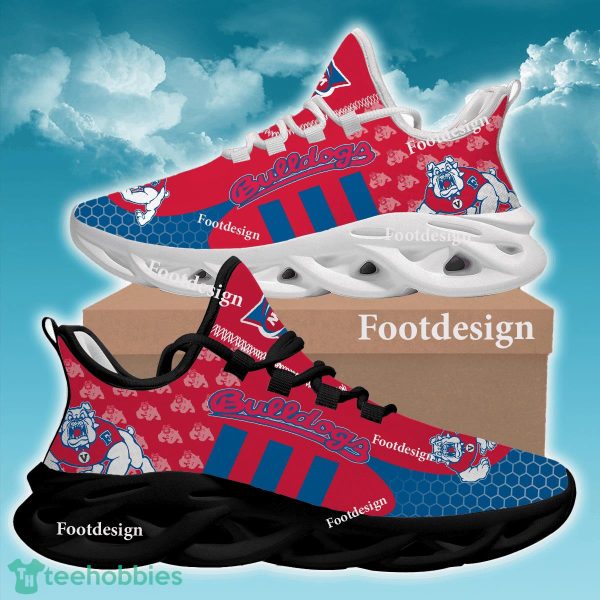 Fresno State Bulldogs Max Soul Shoes Innovative Running Sneaker For Men And Women - Fresno State Bulldogs Max Soul Shoes Innovative Running Sneaker For Men And Women