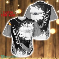 Genesis Baseball Jersey Shirt 3D Printing Gift For Car Lover Custom Name Gift Product Photo 1