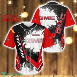 GMC Baseball Jersey Shirt 3D Printing Gift For Car Lover Custom Name Gift Product Photo 1