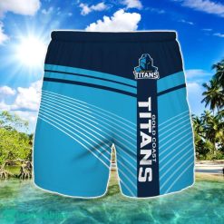 Gold Coast Titans Beach Shorts For Fans Summer Gift Product Photo 1