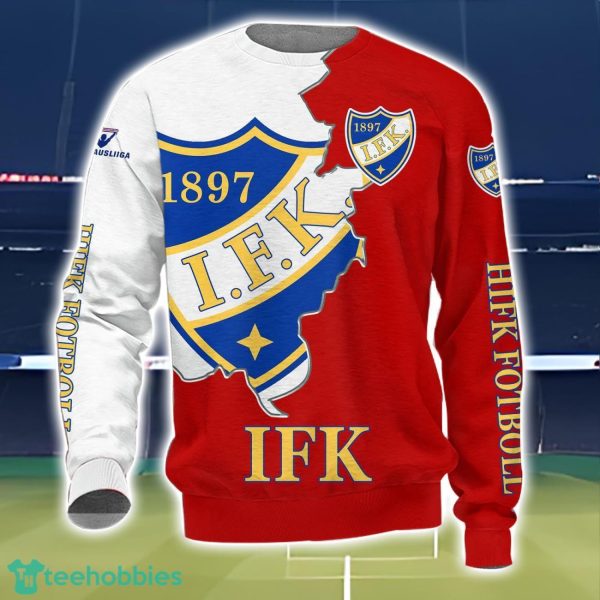 HIFK Fotboll 3D All Over Printed T-Shirt Sweatshirt Hoodie Product Photo 3