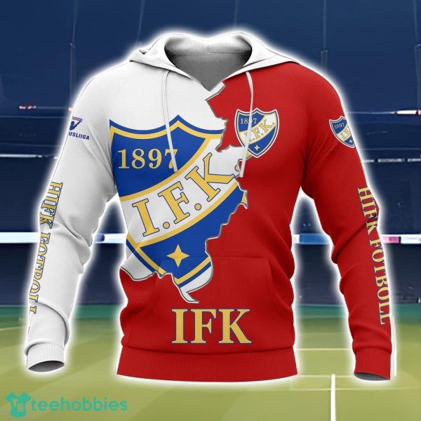 HIFK Fotboll 3D All Over Printed T-Shirt Sweatshirt Hoodie Product Photo 1