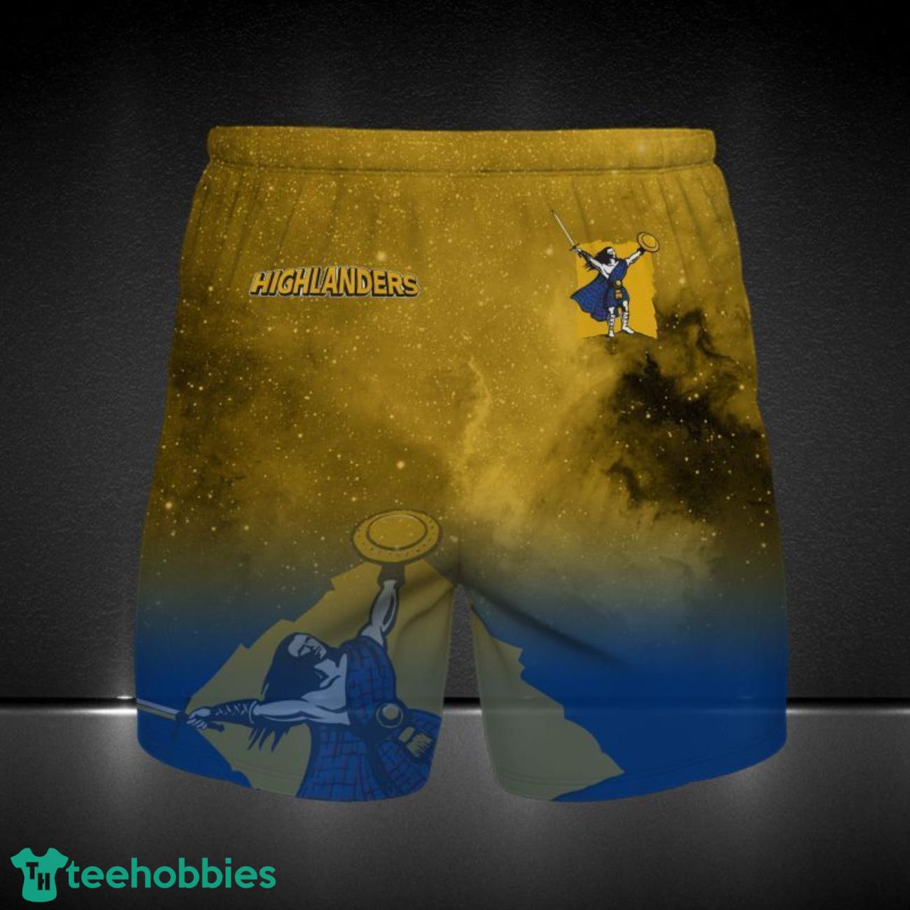 Highlanders Printing 3D Beach Shorts For Men Summer Gift image Highlanders Printing 3D Beach Shorts For Men Summer Gift Product Photo 1