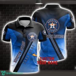 Houston Astros Sport Polo Shirt For Men Custom Name Product Photo 1