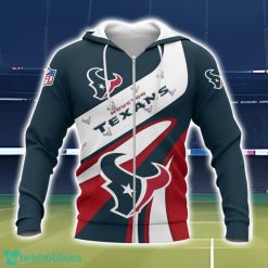 Houston Texans Logo Team 3D Printing T-Shirt Hoodie Sweatshirt For Fans Product Photo 2