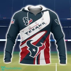 Houston Texans Logo Team 3D Printing T-Shirt Hoodie Sweatshirt For Fans Product Photo 1