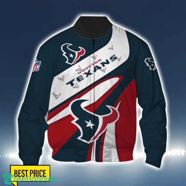 Houston Texans Logo Team 3D Printing T-Shirt Hoodie Sweatshirt For Fans Product Photo 4