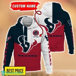 Houston Texans NFL Personalized Name Sport Fans 3D Hoodie Unisex For men And Women Product Photo 1