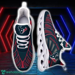 Houston Texans NFLBlack And White Clunky Max Soul Shoes New Designs For Fans Product Photo 2