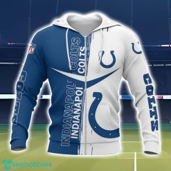 Indianapolis Colts 3D Printing T-Shirt Hoodie Sweatshirt For Fans Product Photo 2