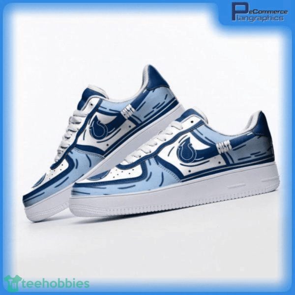 Indianapolis Colts Personalized Air Force 1 Sneaker Trending Shoes Product Photo 2