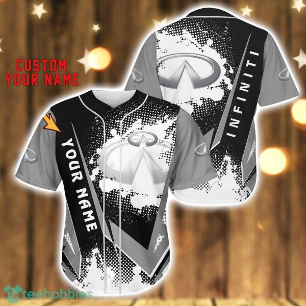 Infiniti Baseball Jersey Shirt 3D Printing Gift For Car Lover Custom Name Gift Product Photo 1