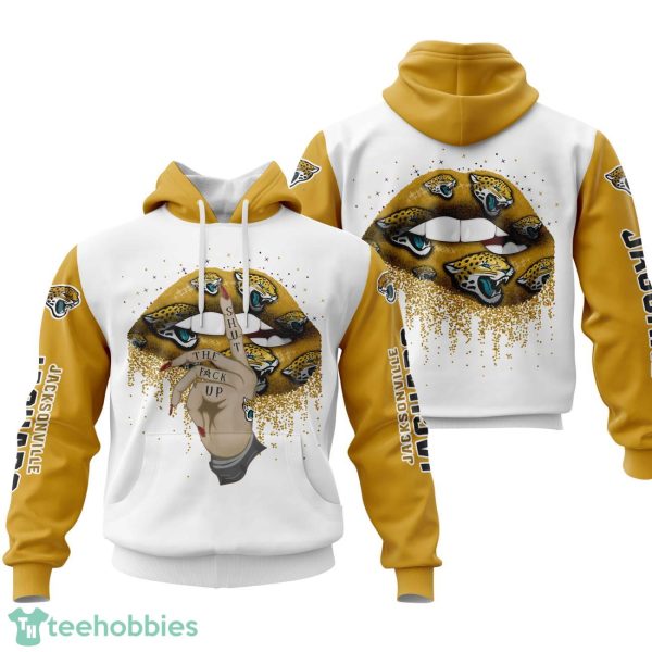 Jacksonville Jaguars Lips 3D Printing Hoodie For Men And Women Product Photo 1