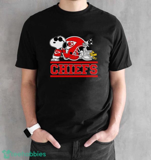 Kansas City Chiefs Football Peanuts T Shirt - Black Unisex T-Shirt