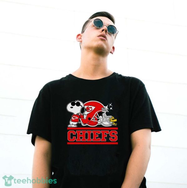 Kansas City Chiefs Football Peanuts T Shirt - G500 Gildan T-Shirt