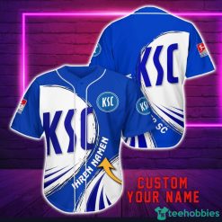 Karlsruher SC Personalized Name 3D Baseball Jersey Shirt For Fans Product Photo 1