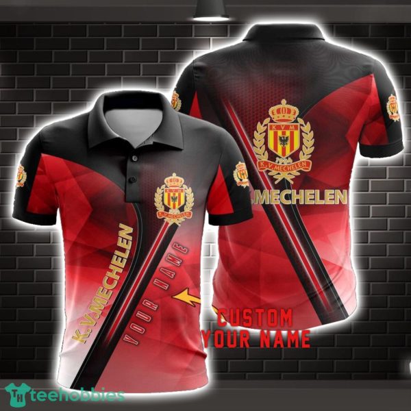 K.V. Mechelen Sport Polo Shirt For Men Custom Name Product Photo 1