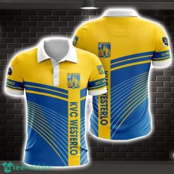 K.V.C. Westerlo Striped Style 3D Polo Shirt Shirt For Sport Golf Lover Product Photo 1