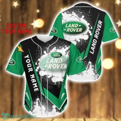 LAND ROVER Baseball Jersey Shirt 3D Printing Gift For Car Lover Custom Name Gift Product Photo 1