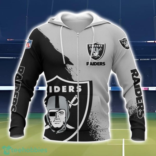 Las Vegas Raiders 3D All Over Printed T-shirt Hoodie Sweatshirt Product Photo 2