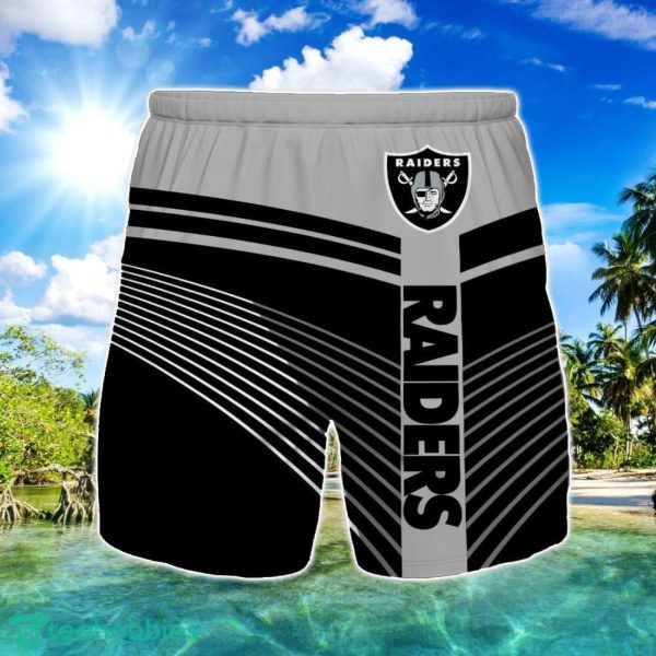 Las Vegas Raiders Beach Short For Fans Summer Gift Product Photo 1