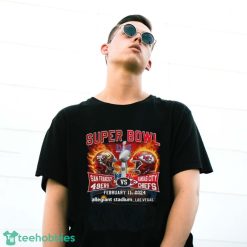 Las Vegas Super Bowl LVIII 49ers Vs Chiefs Allegiant Stadium Shirt - G500 Gildan T-Shirt