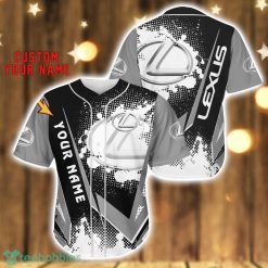 Lexus Baseball Jersey Shirt 3D Printing Gift For Car Lover Custom Name Gift Product Photo 1