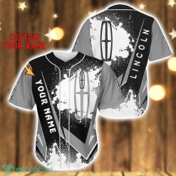 Lincoln Baseball Jersey Shirt 3D Printing Gift For Car Lover Custom Name Gift Product Photo 1