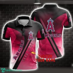 Los Angeles Angels Sport Polo Shirt For Men Custom Name Product Photo 1