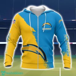 Los Angeles Chargers 3D All Over Printed T-shirt Hoodie Sweatshirt Product Photo 2