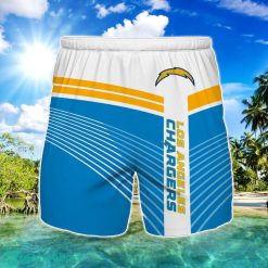 Los Angeles Chargers Beach Short For Fans Summer Gift Product Photo 1