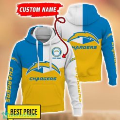 Los Angeles Chargers NFL Personalized Name Sport Fans 3D Hoodie Unisex For men And Women Product Photo 1
