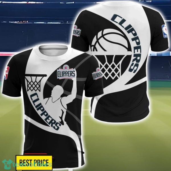 Los Angeles Clippers 3D Printing T-Shirt Hoodie Sweatshirt For Fans Product Photo 5