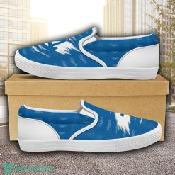 Los Angeles Dodgers Logo Team Slip On Shoes Trending Goft For Fans Product Photo 2