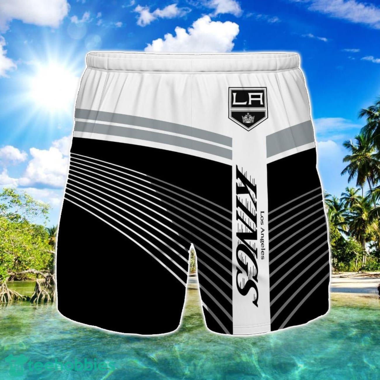 Los Angeles Kings Beach Short For Fans Summer Gift image Los Angeles Kings Beach Short For Fans Summer Gift Product Photo 1